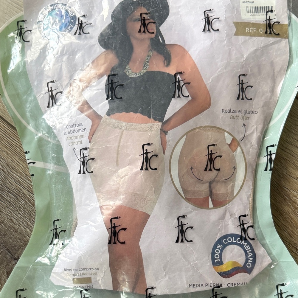 Women's Cream Shapewear Shorts